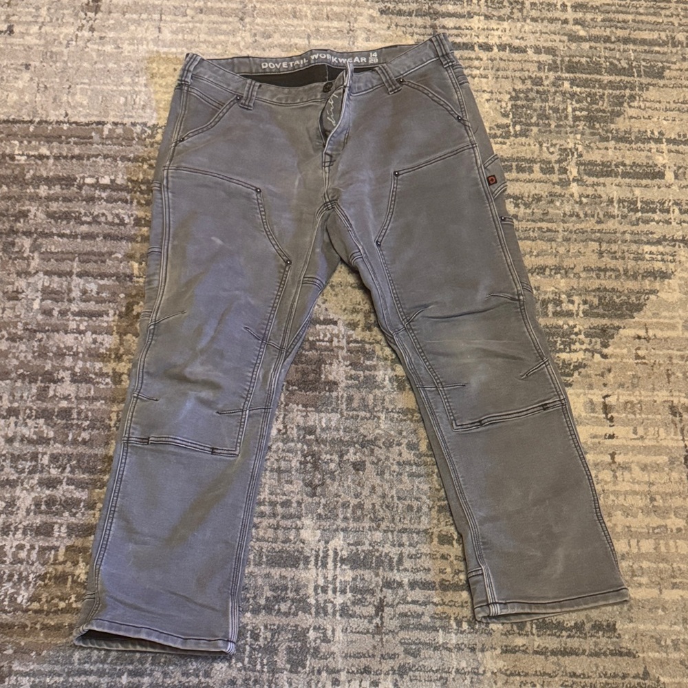 Dovetail Workwear Grey Thermal Pants Women’s